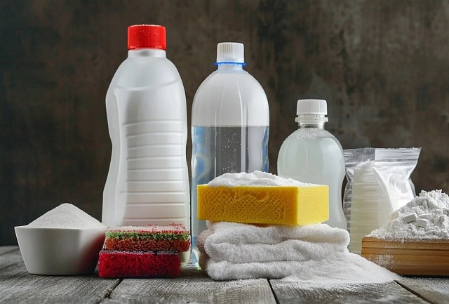 Удаление масляных пятен на бетоне